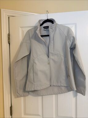 Light Gray Utility Softshell Jacket